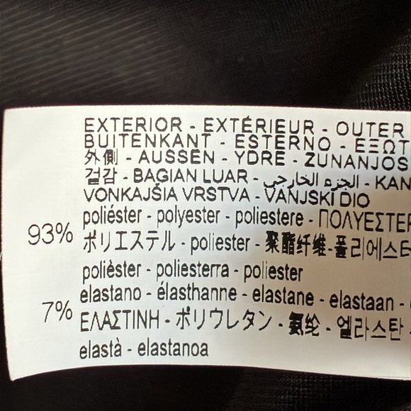 NWT. Zara Black Sparkly Velvet Midi Dress with V-neck. Size S. - Picture 10 of 10